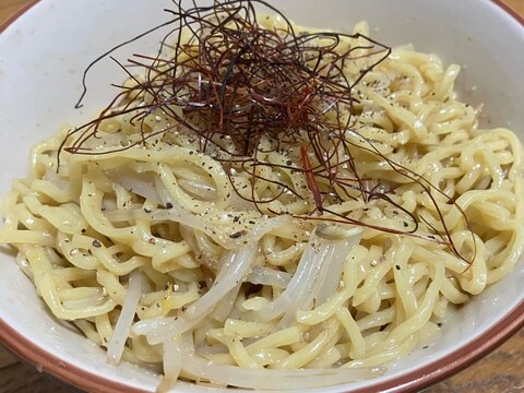 創味の味方和風まぜそば!冷やし麺です!